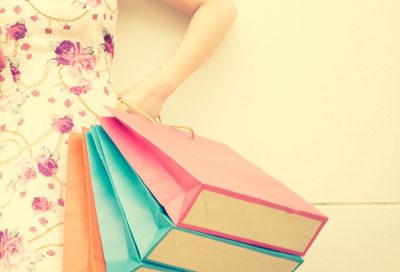 woman and shopping